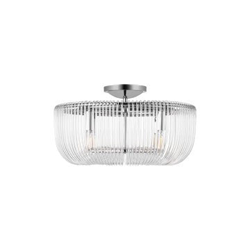 Pierce Four Light Flush Mount