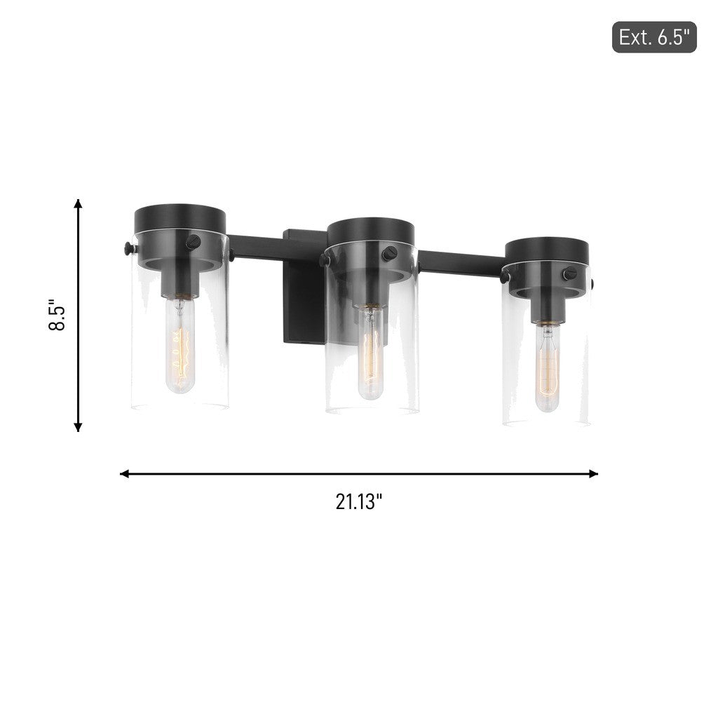 Garrett Three Light Vanity
