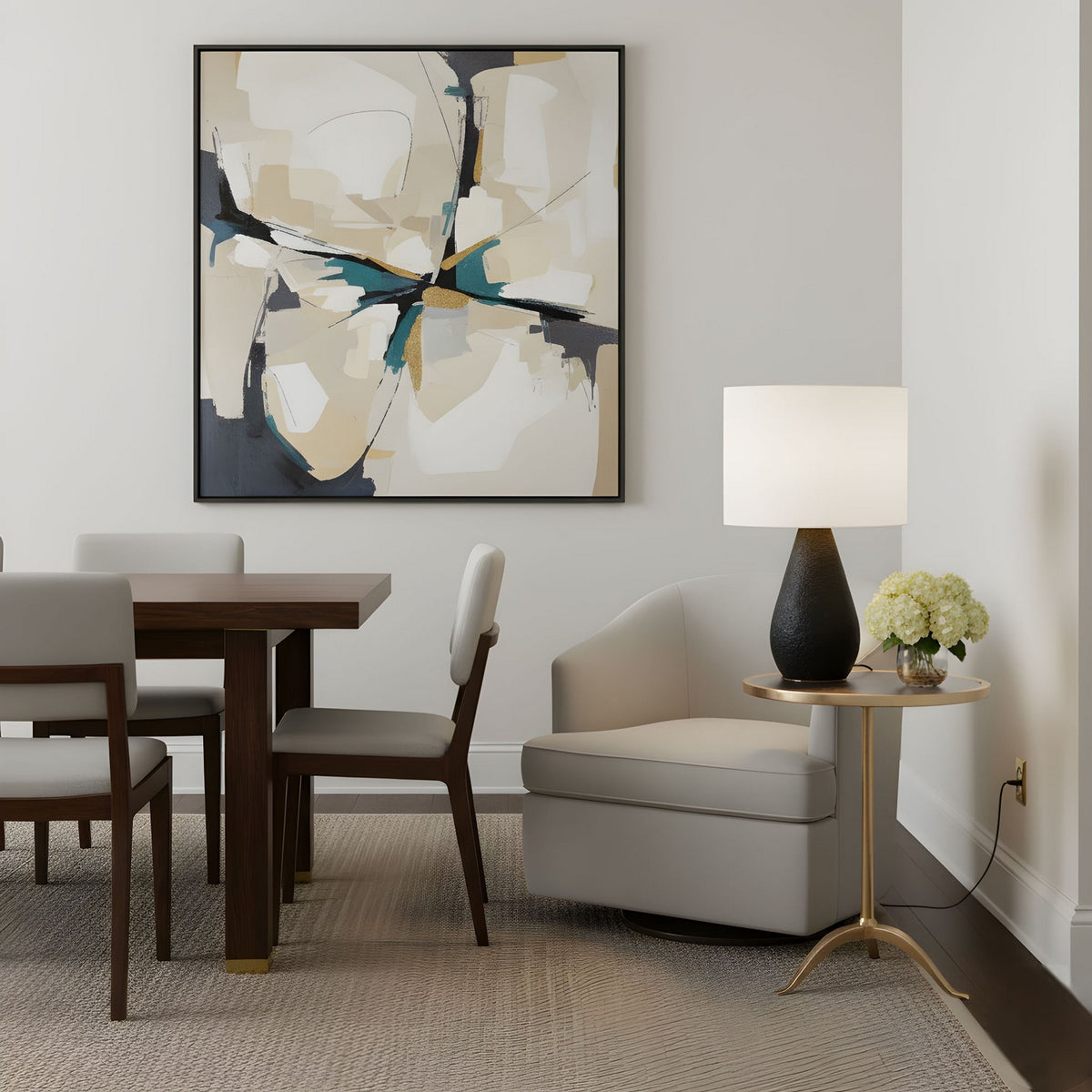 Breccia Table Lamp