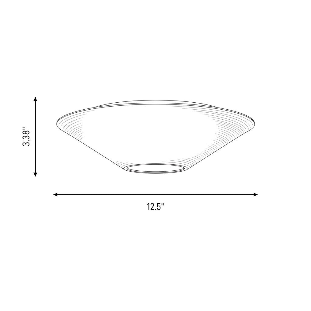 Echo LED Flush Mount and Sconce
