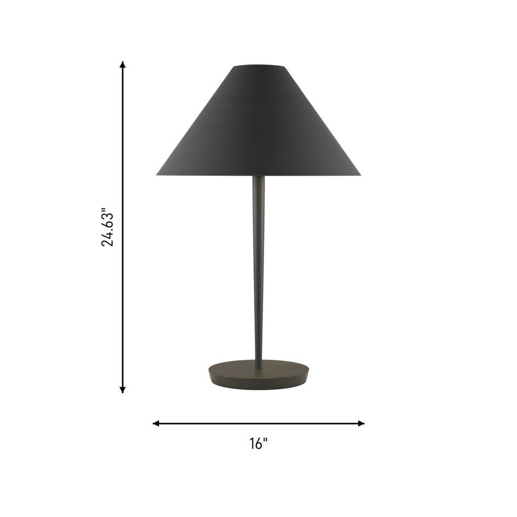 Lampe de table à une lumière Contra