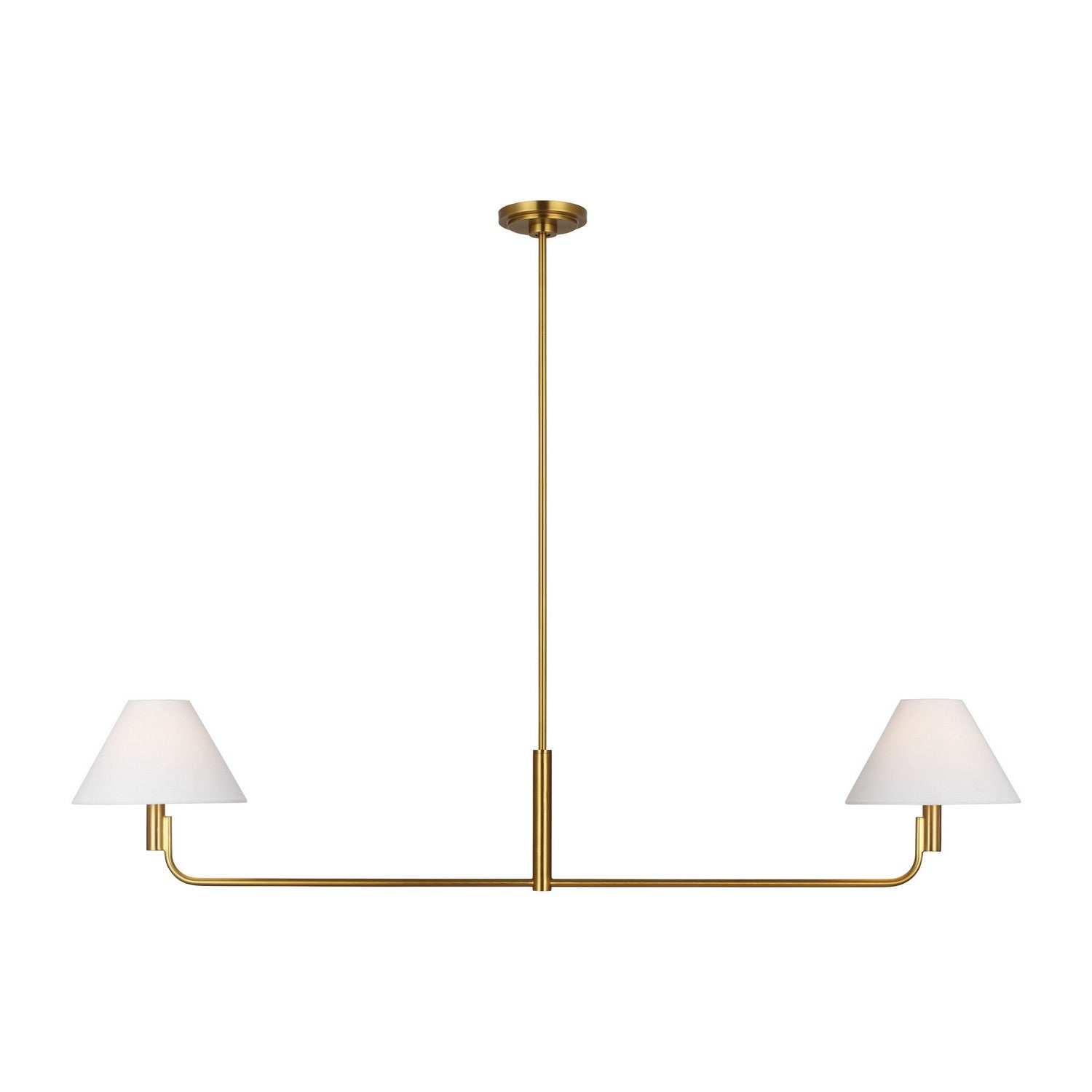 Colfax Two Light Linear Chandelier