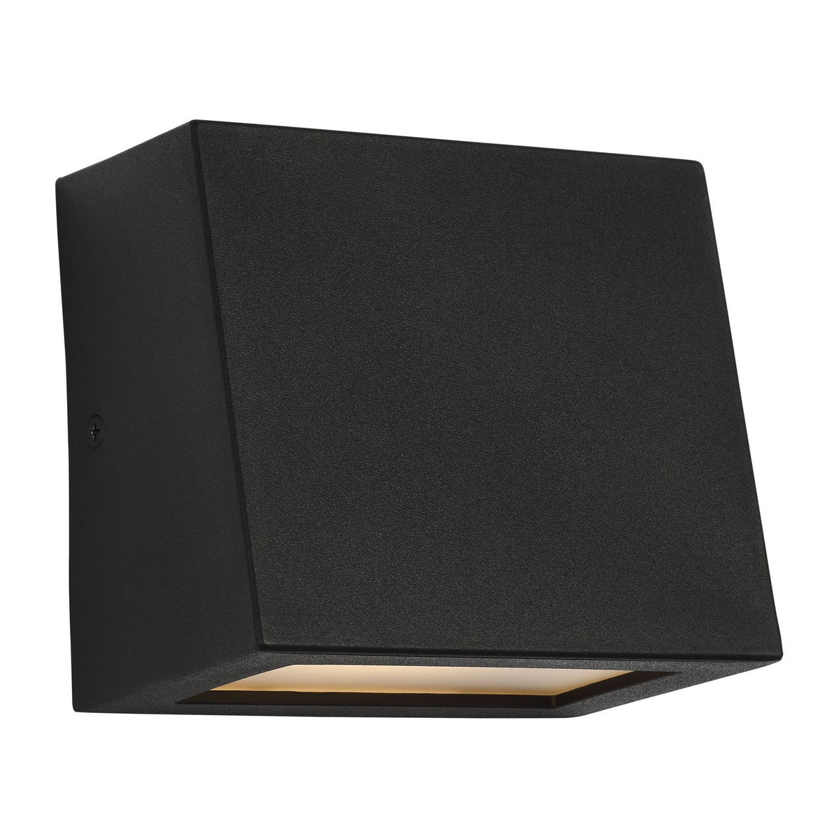 Kakudo LED Wall Lantern in Textured Black