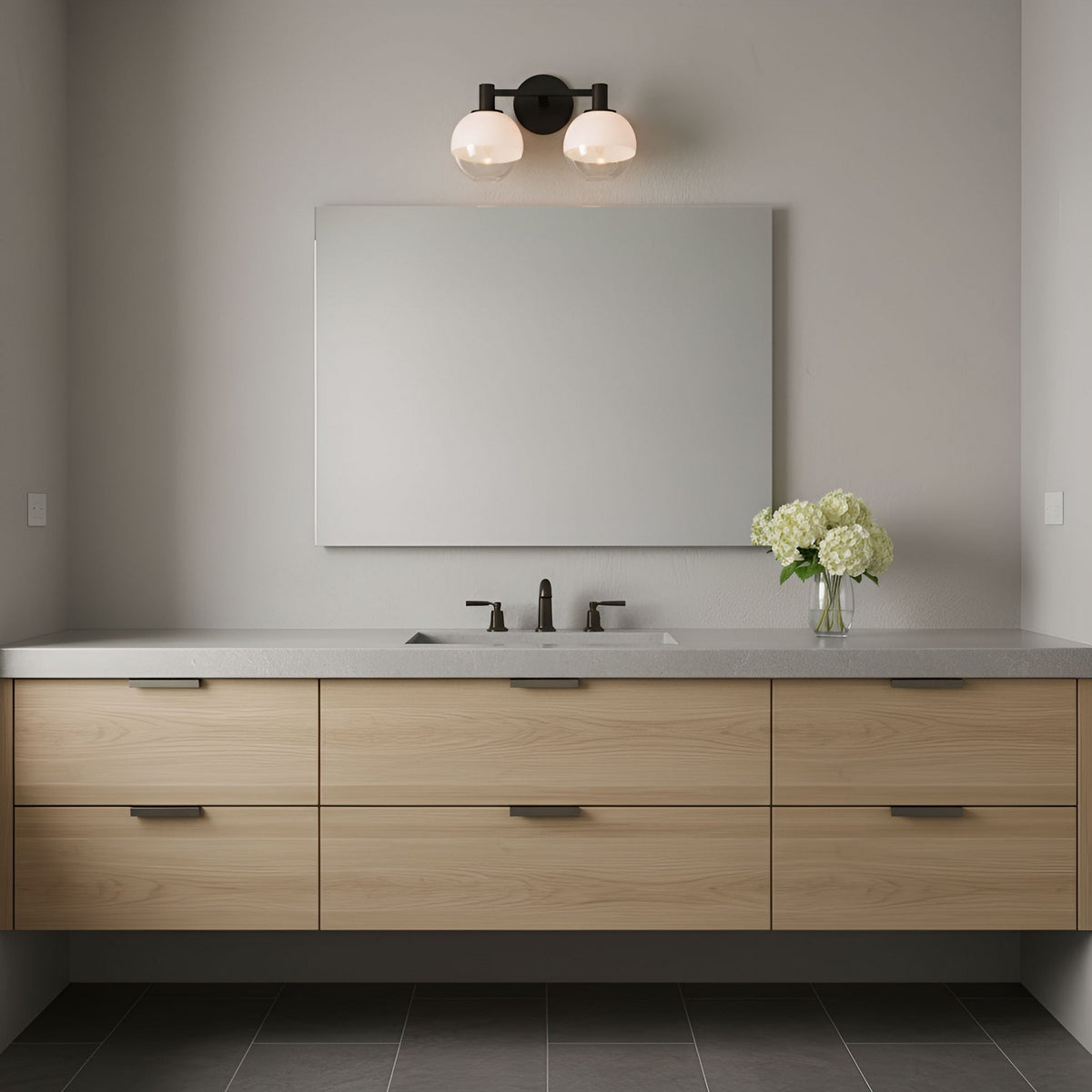 Torian Two Light Vanity