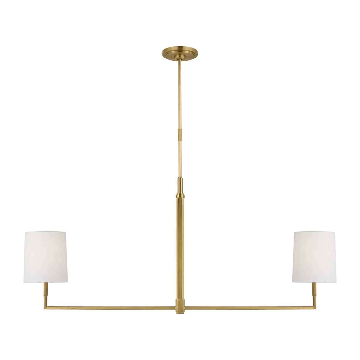 Danica Two Light Linear Chandelier