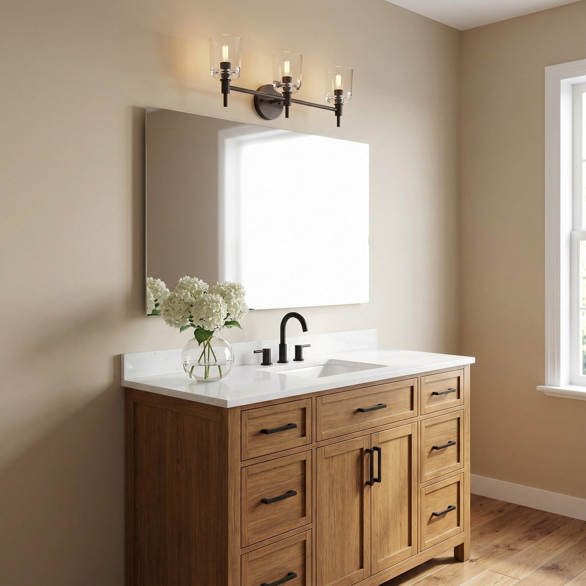Hartley Three Light Vanity