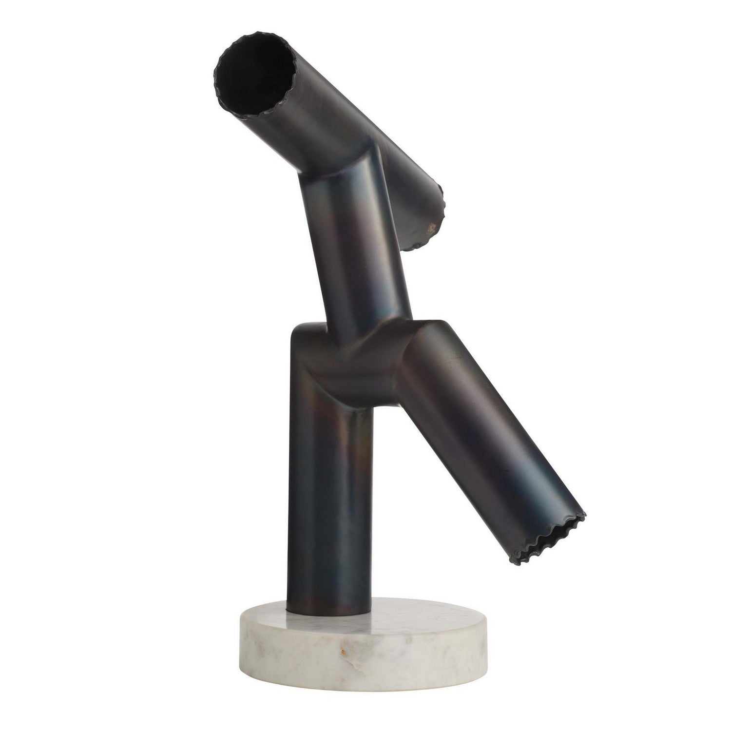 Kouame Sculpture in Burnt Iron