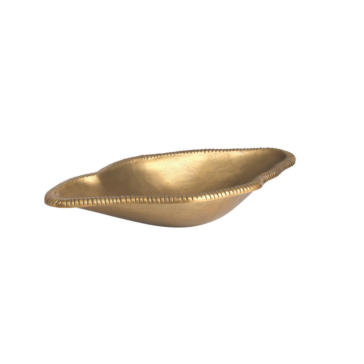 Keller Centerpiece in Antique Brass
