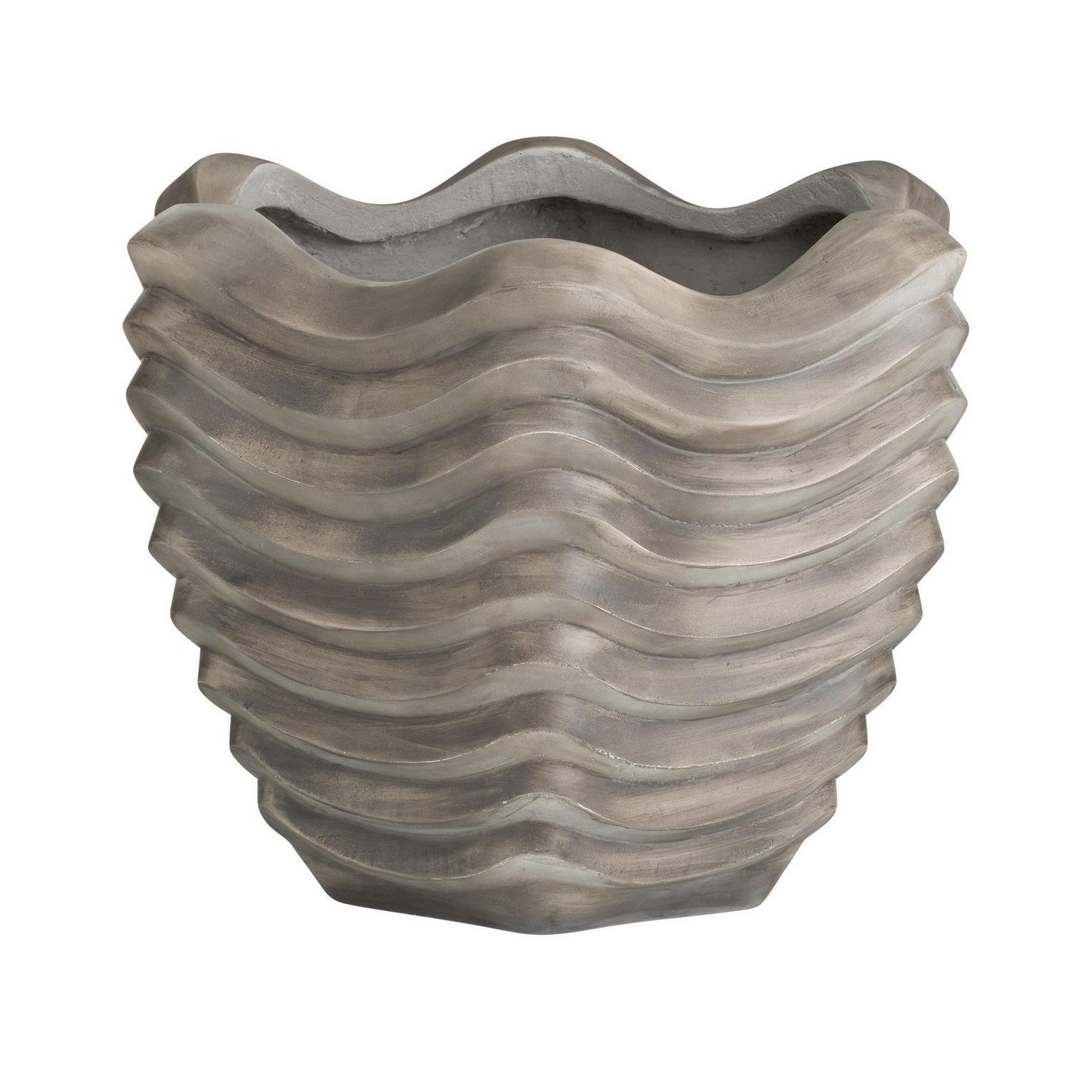 Kapuas Outdoor Planter in Gray Stonewash