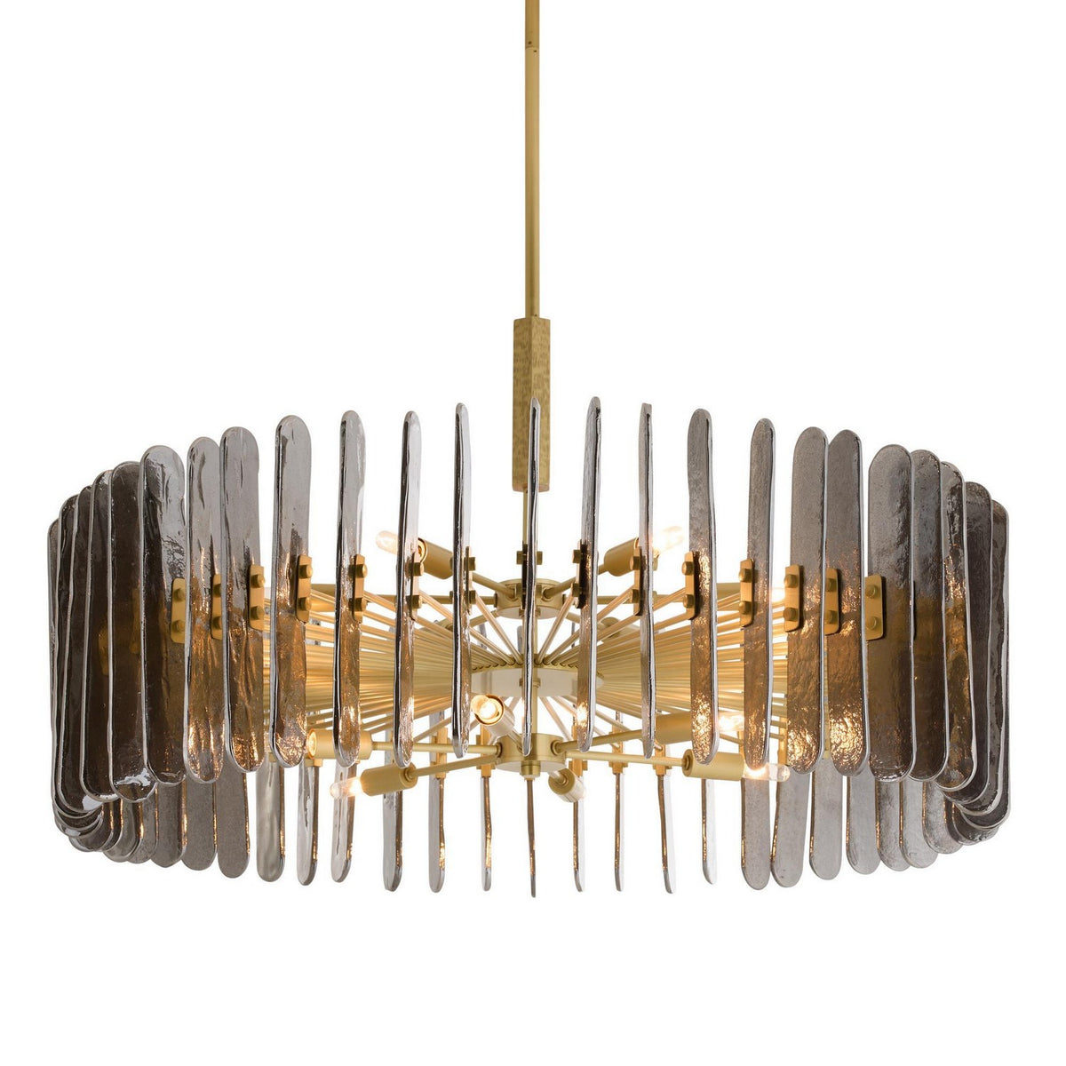 Klaus 12 Light Chandelier in Smoke