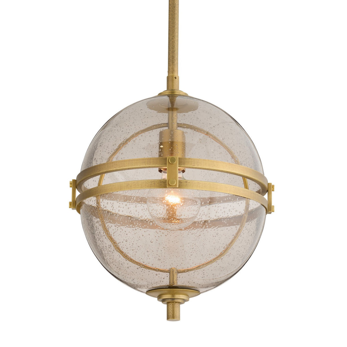 Irene One Light Pendant in Smoke