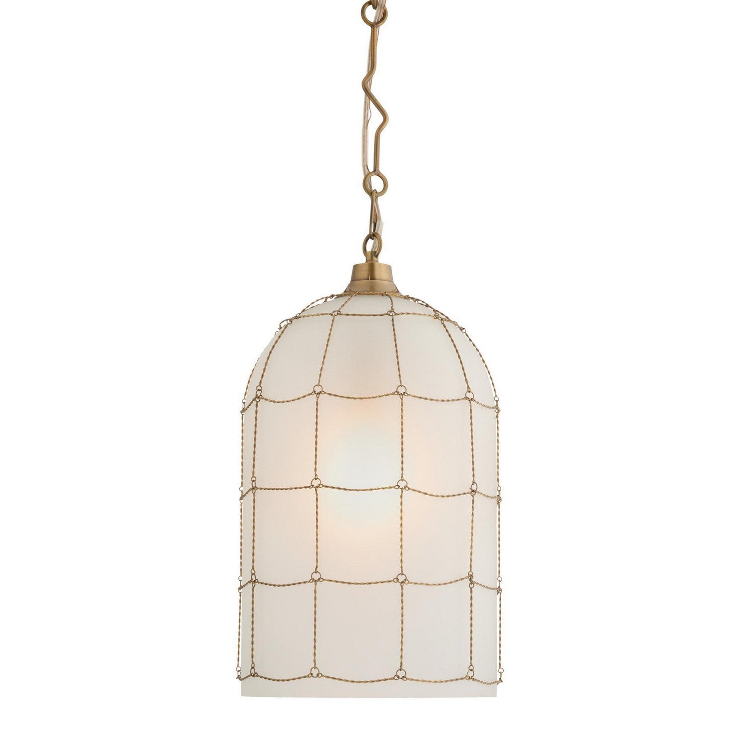 Jordan One Light Pendant in Frosted