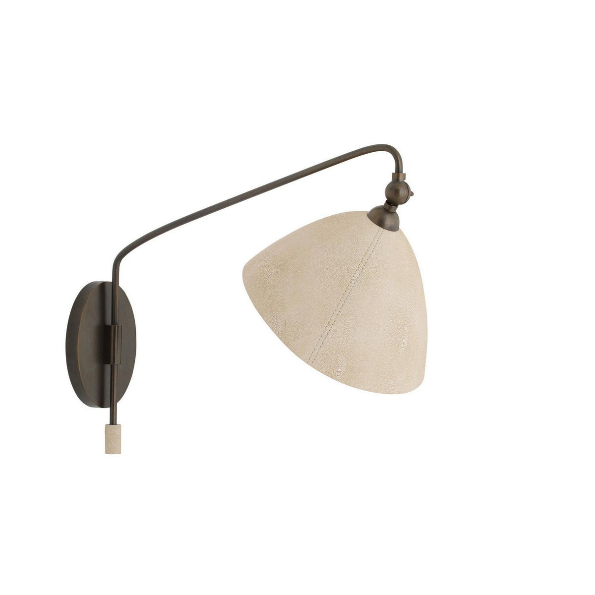 Inlet One Light Wall Sconce in Ivory