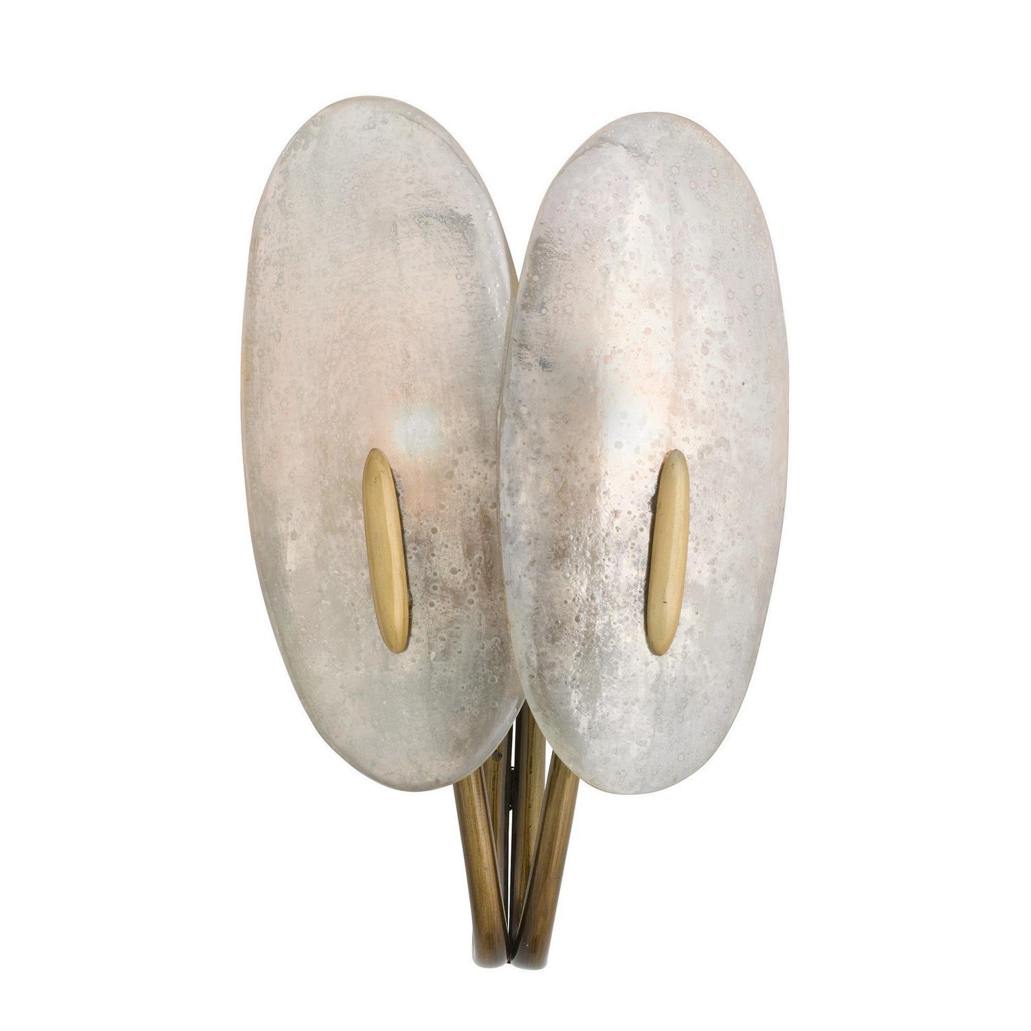 Izara Two Light Wall Sconce in Mercury