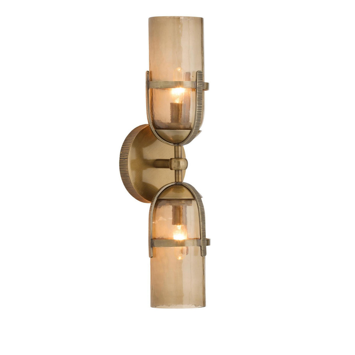 Jacobson Two Light Wall Sconce in Smoke