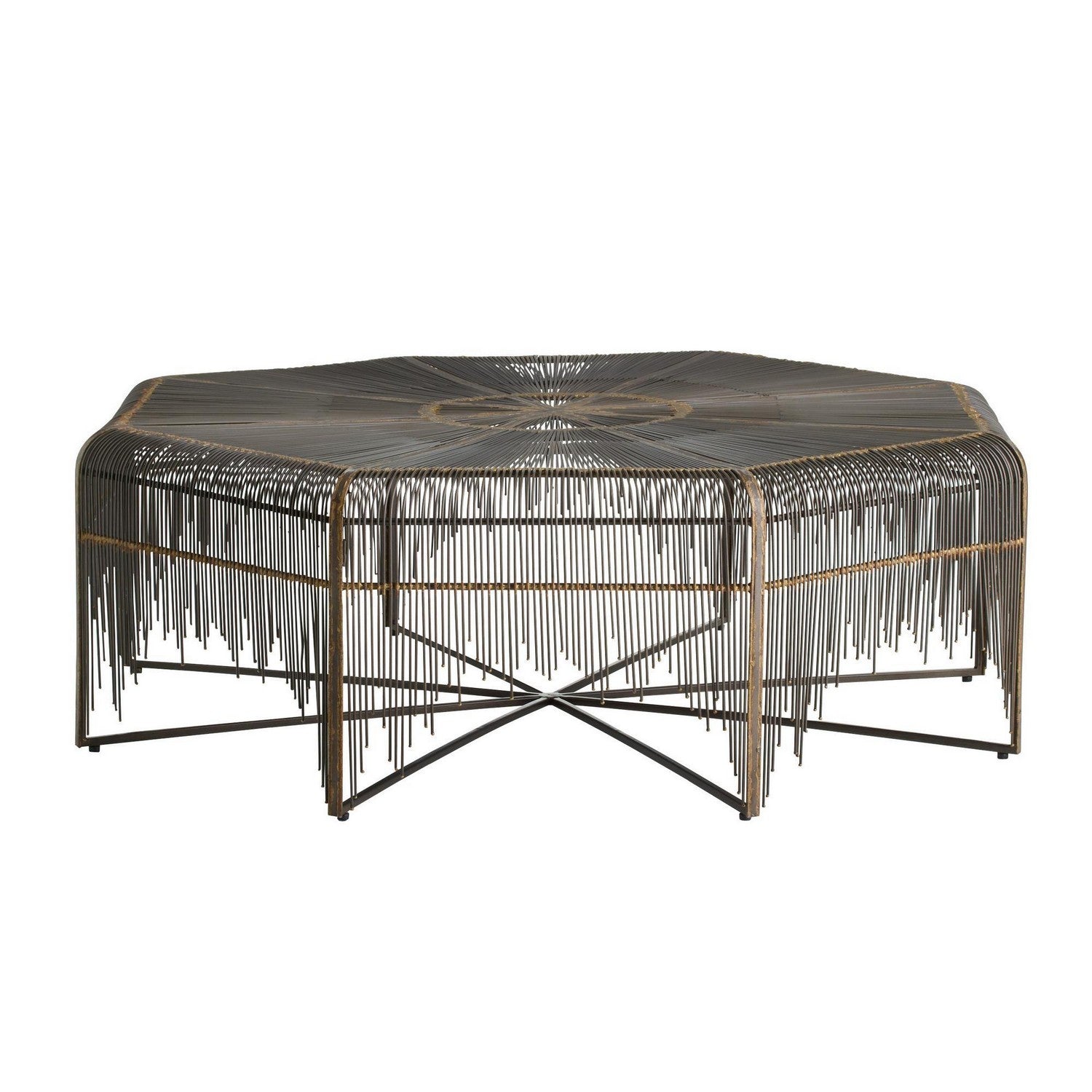Ilaria Cocktail Table in Natural Iron