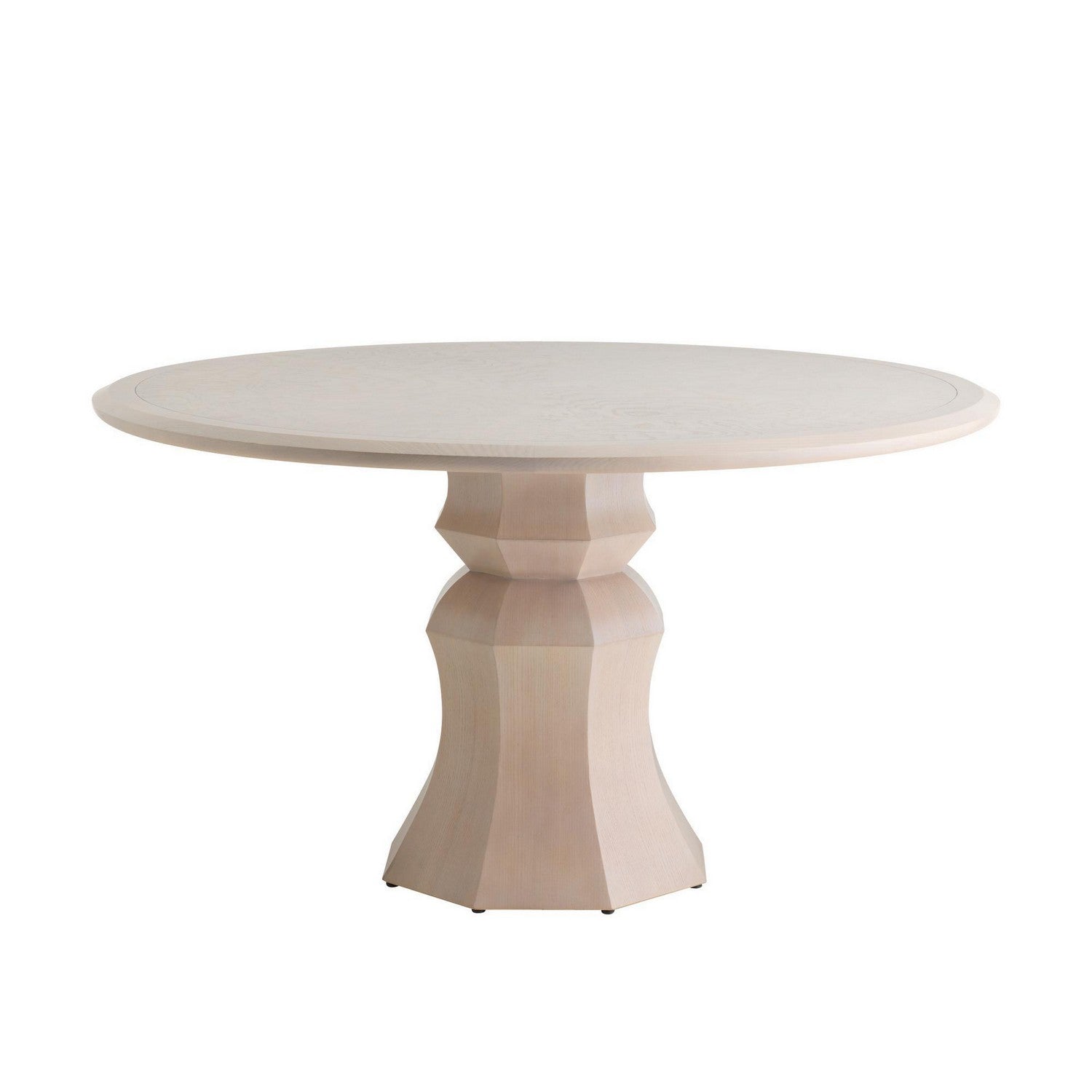 Kinsley Dining Table in Light Beige Burl