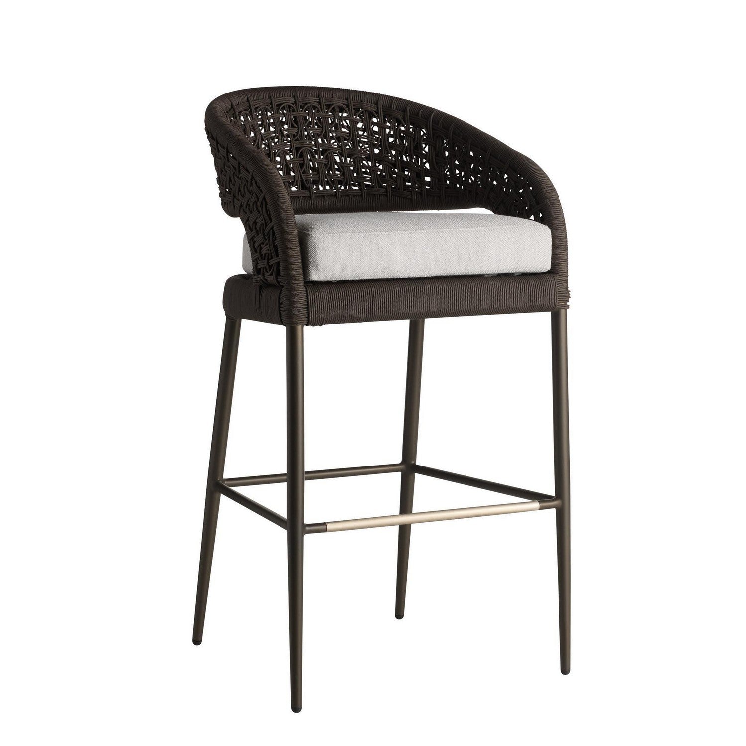 Juri Outdoor Bar Stool in Porpoise