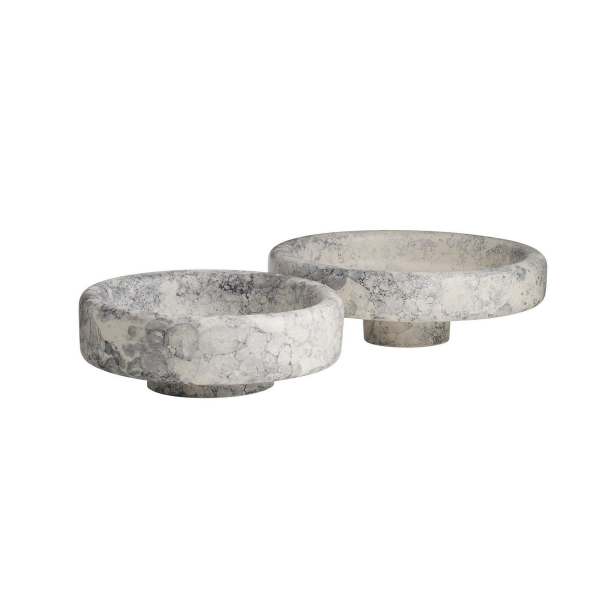 Izzy Centerpieces, Set of 2 in Thundercloud