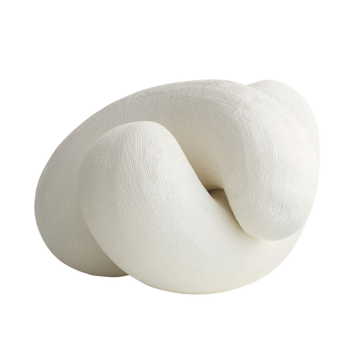 Sculptures Kanzi, lot de 2 en blanc