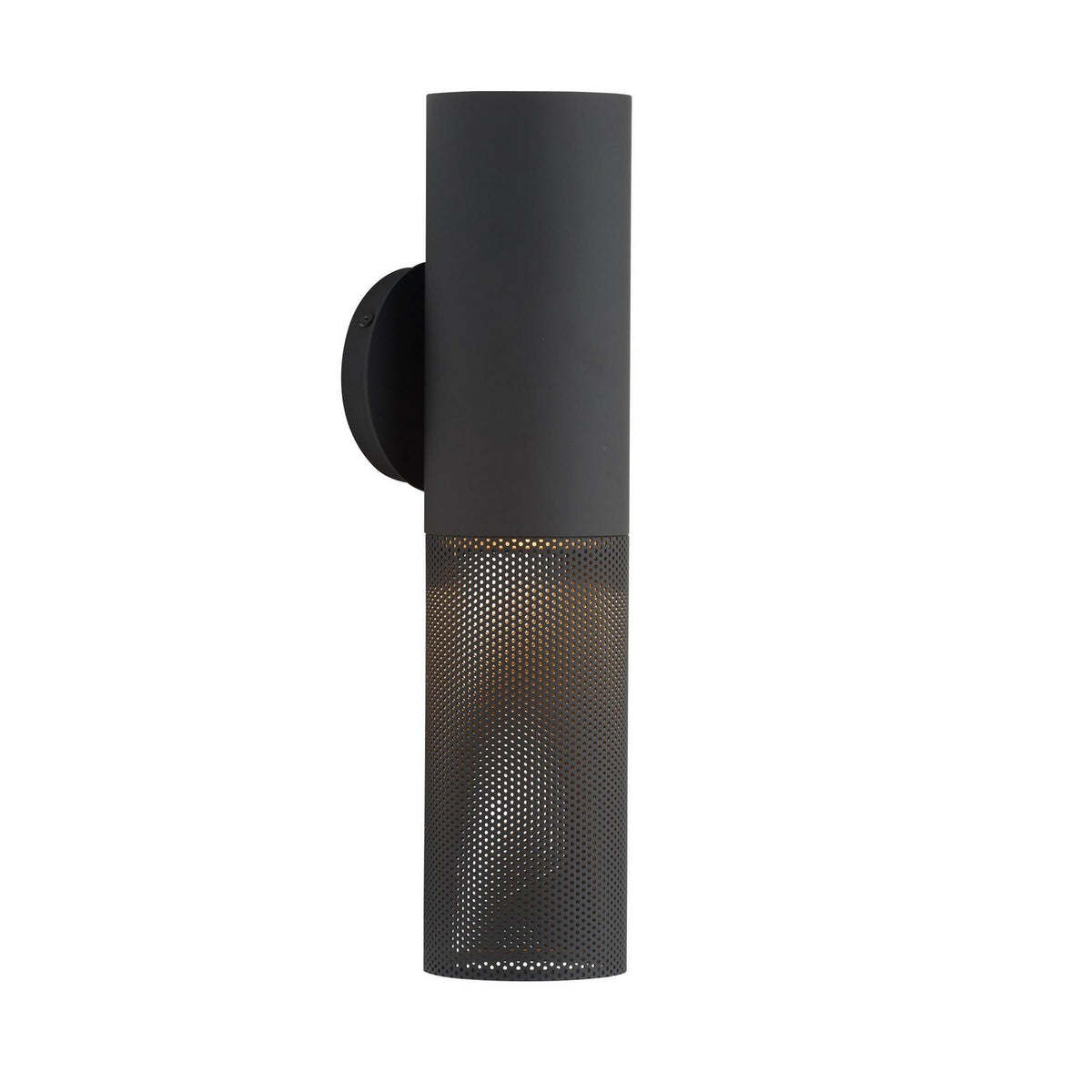 Punch One Light Outdoor Wall Sconce in Marine Grade Matte Black