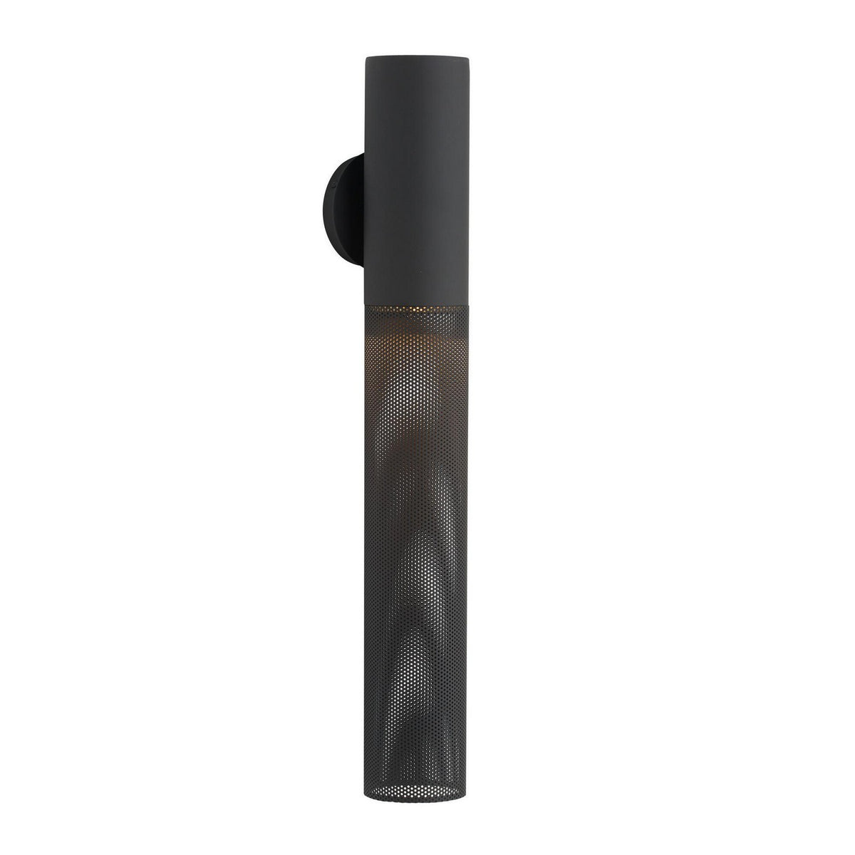 Punch One Light Outdoor Wall Sconce in Marine Grade Matte Black