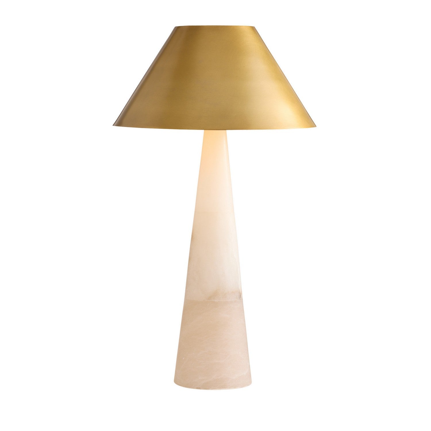 Chanell One Light Table Lamp in White