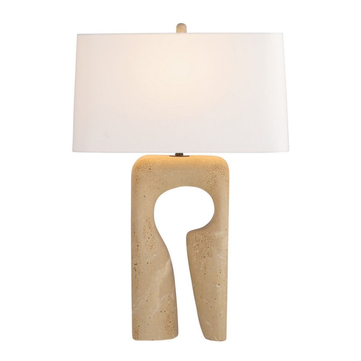 Lampe de table Kamora One Light couleur sable