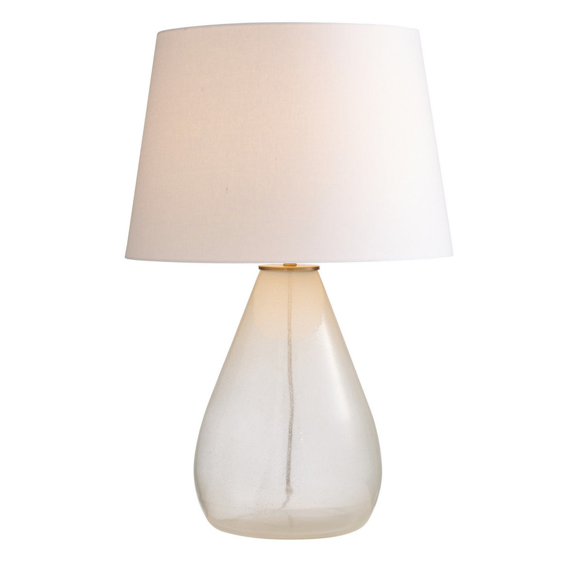 Tiber One Light Table Lamp in Clear
