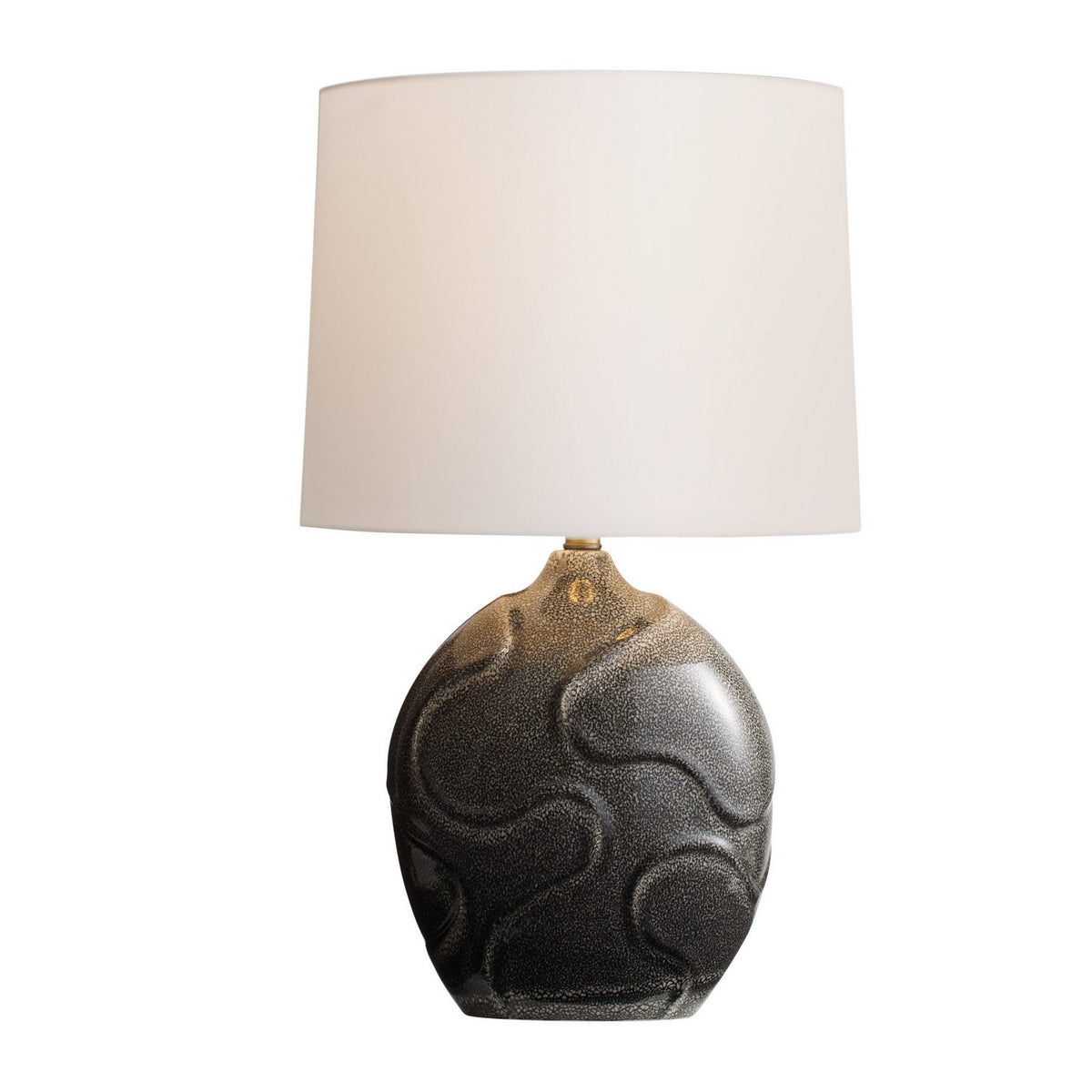 Ismay One Light Table Lamp in Obsidian Reactive