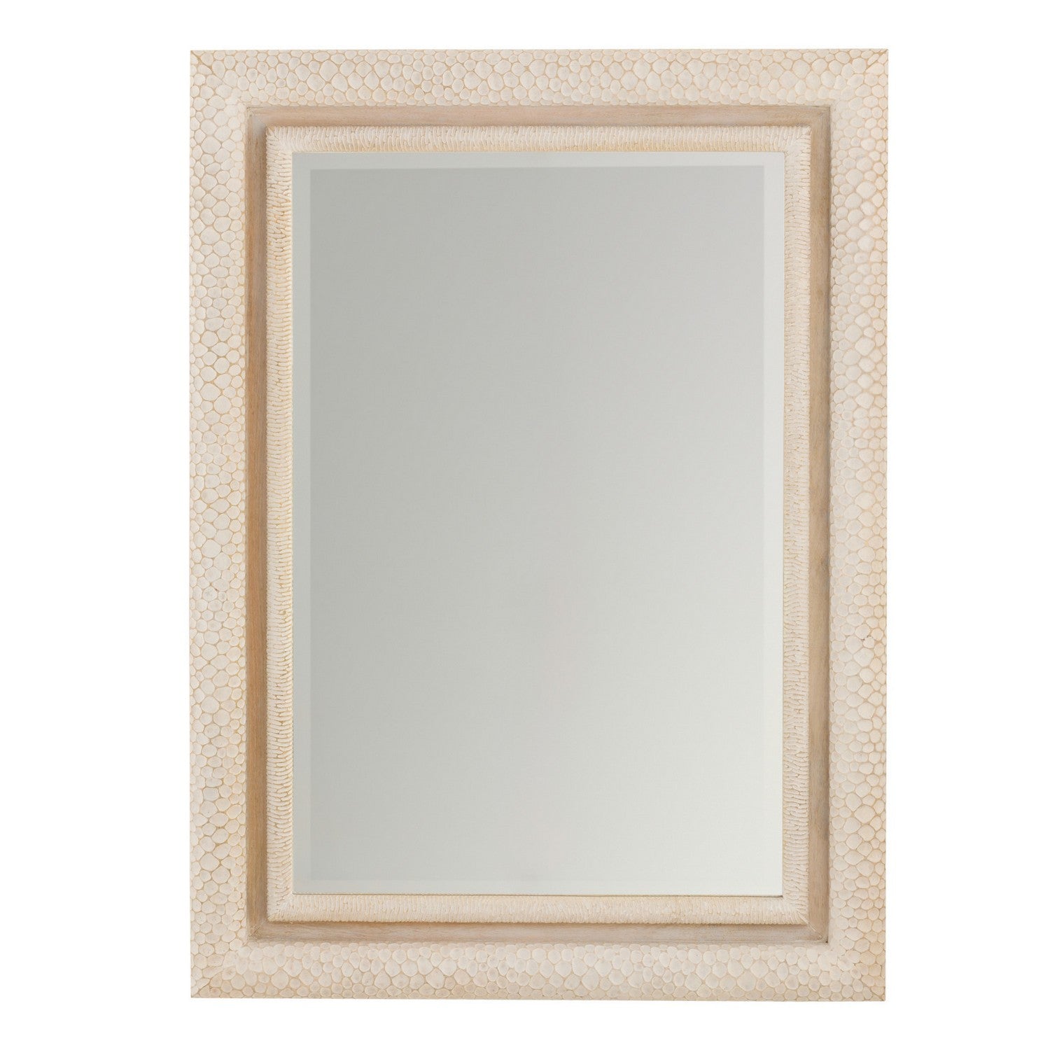 Indo Mirror in Whitewash