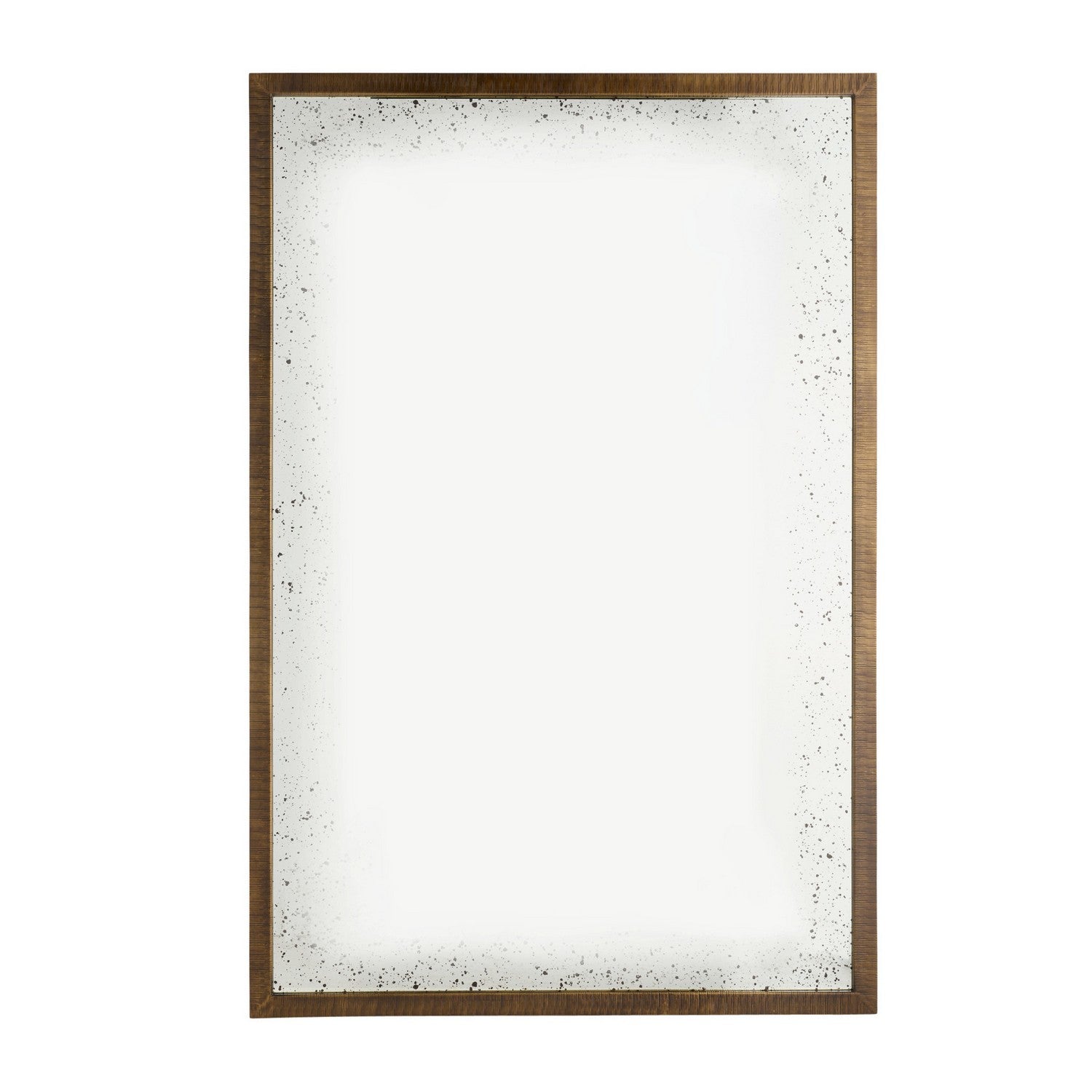 Jamie Floor Mirror in Antiqued Aluminum