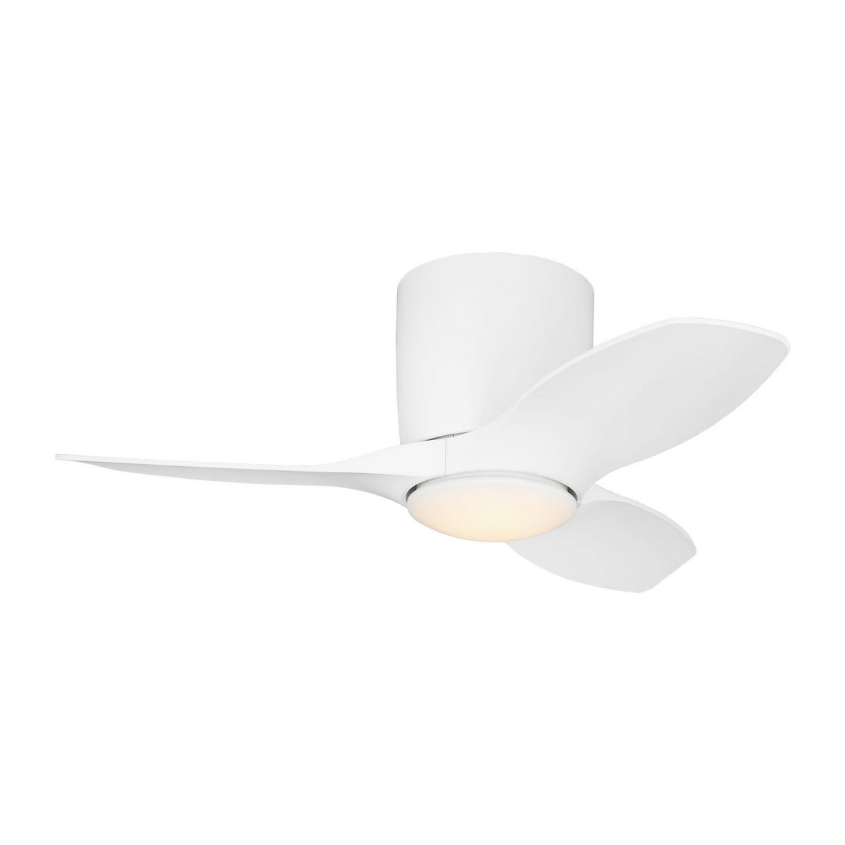 Titus 32 Hugger LED 32"Ceiling Fan in Matte White