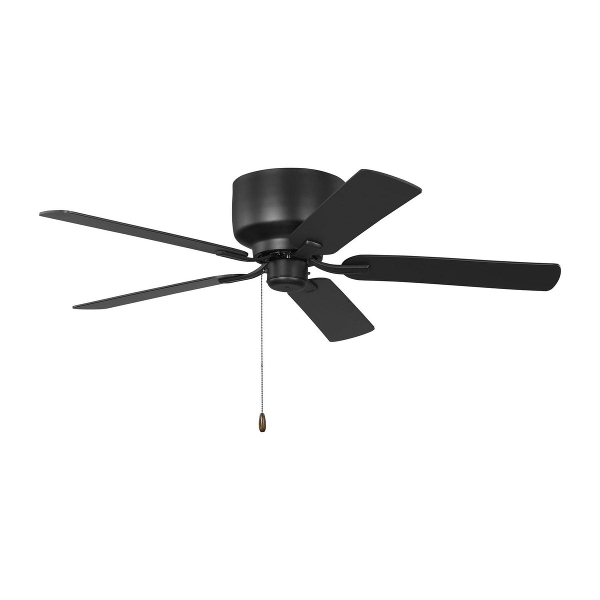 Linden 52 Hugger 52"Ceiling Fan in Midnight Black