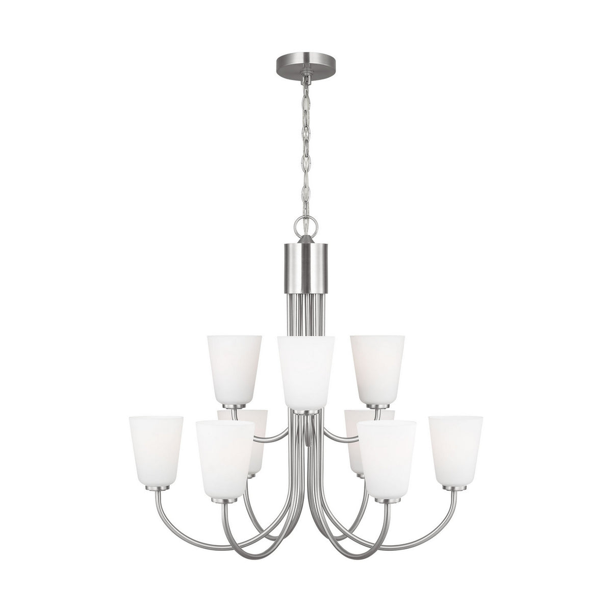 Miles Nine Light Chandelier