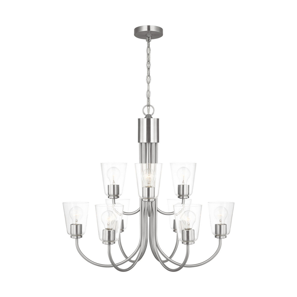 Miles Nine Light Chandelier