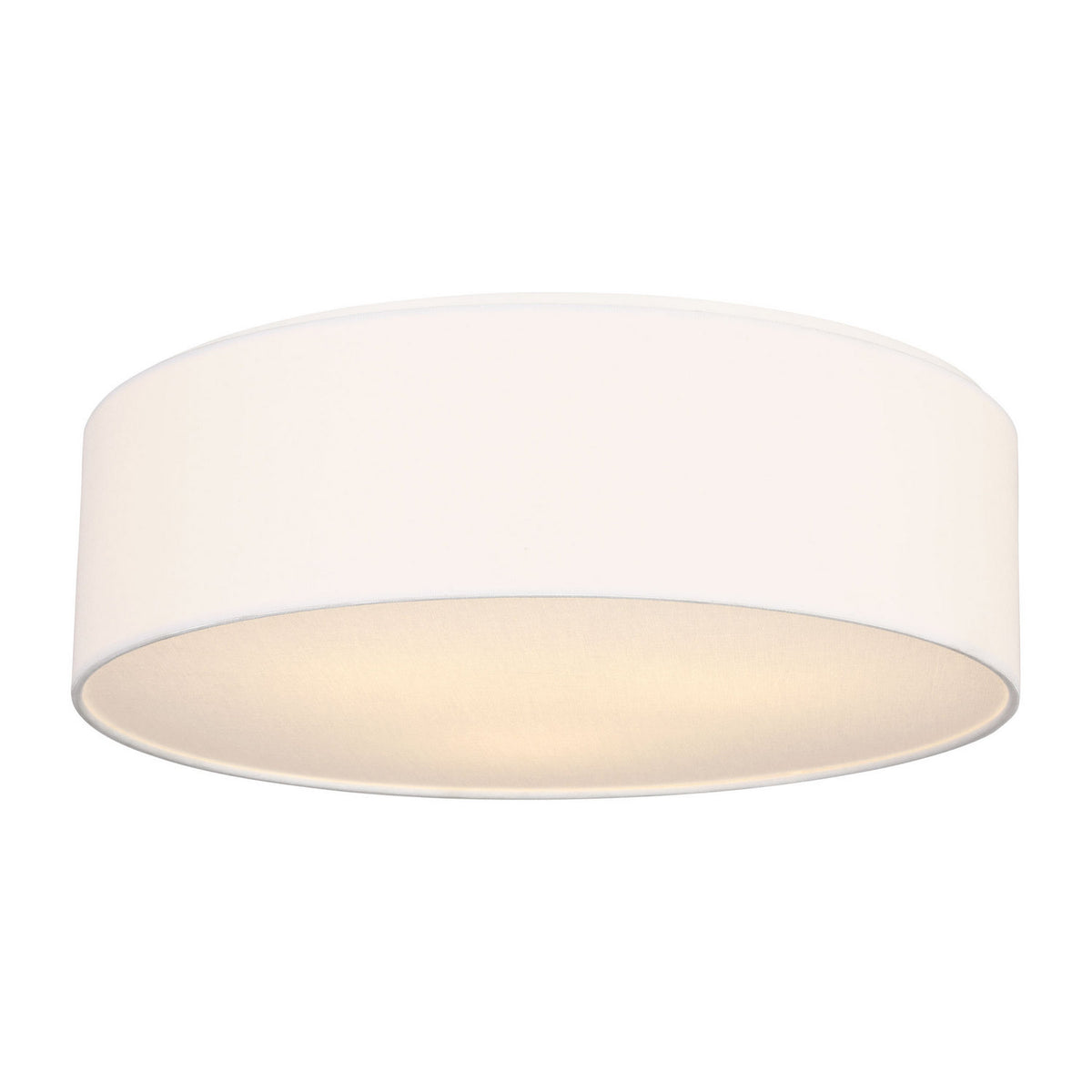 Larson Flush Mount in Matte White