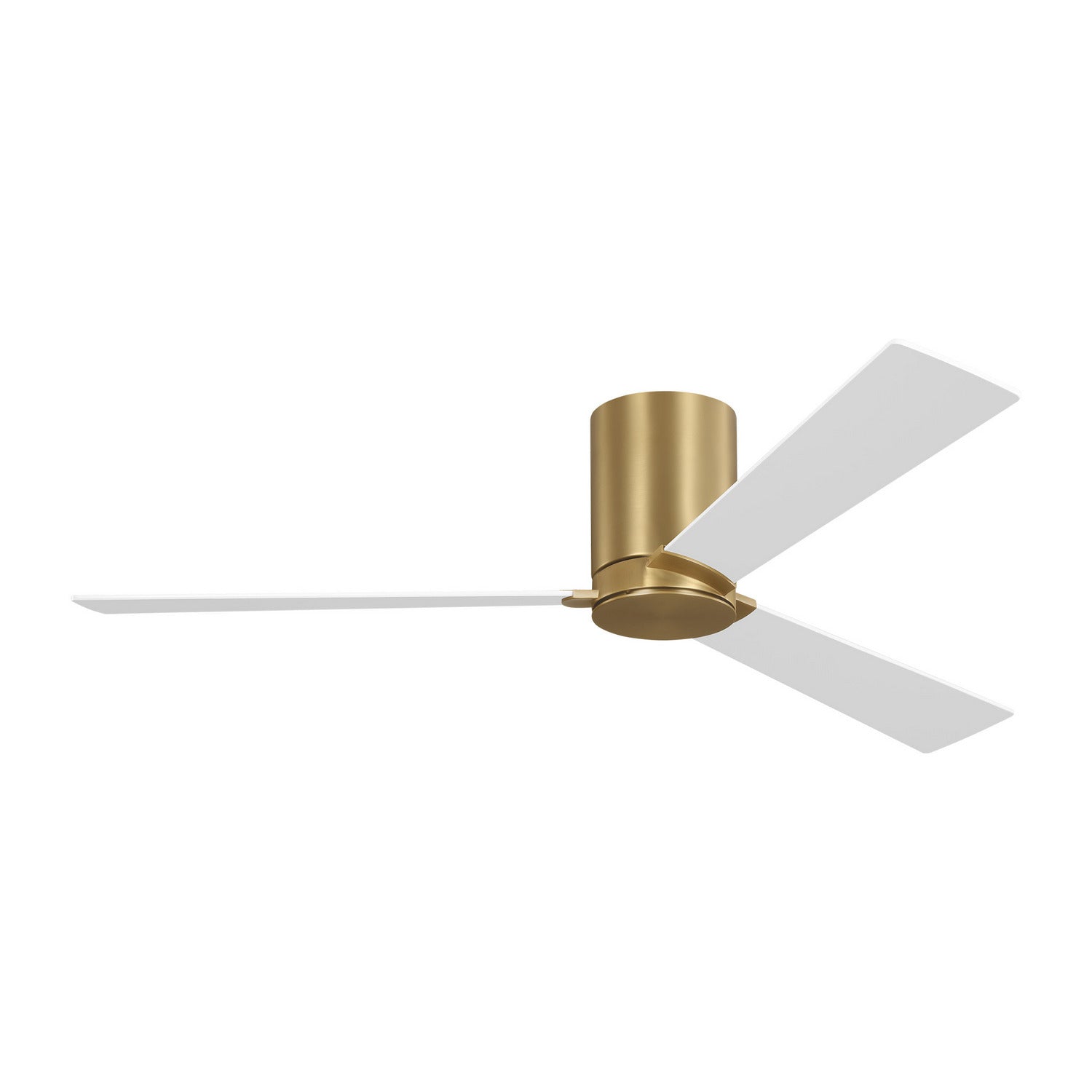 Rozzen 52 Hugger 52" Ceiling Fan in Burnished Brass