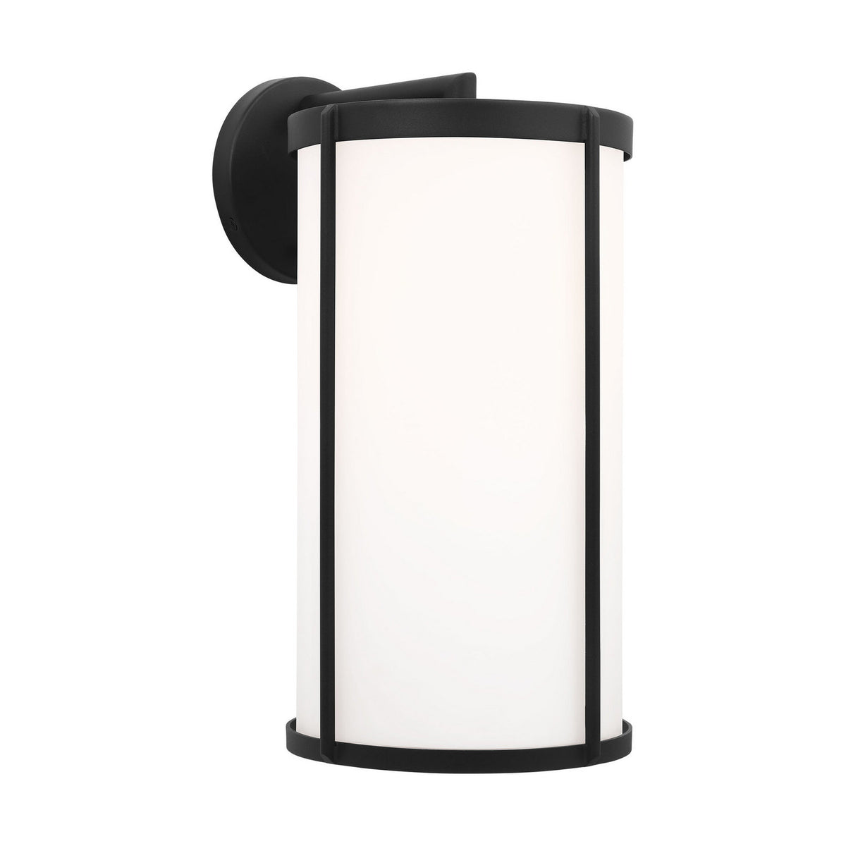 Luning Lantern in Textured Black