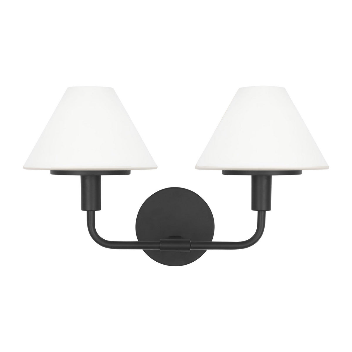 Mendota Wall Sconce in Midnight Black