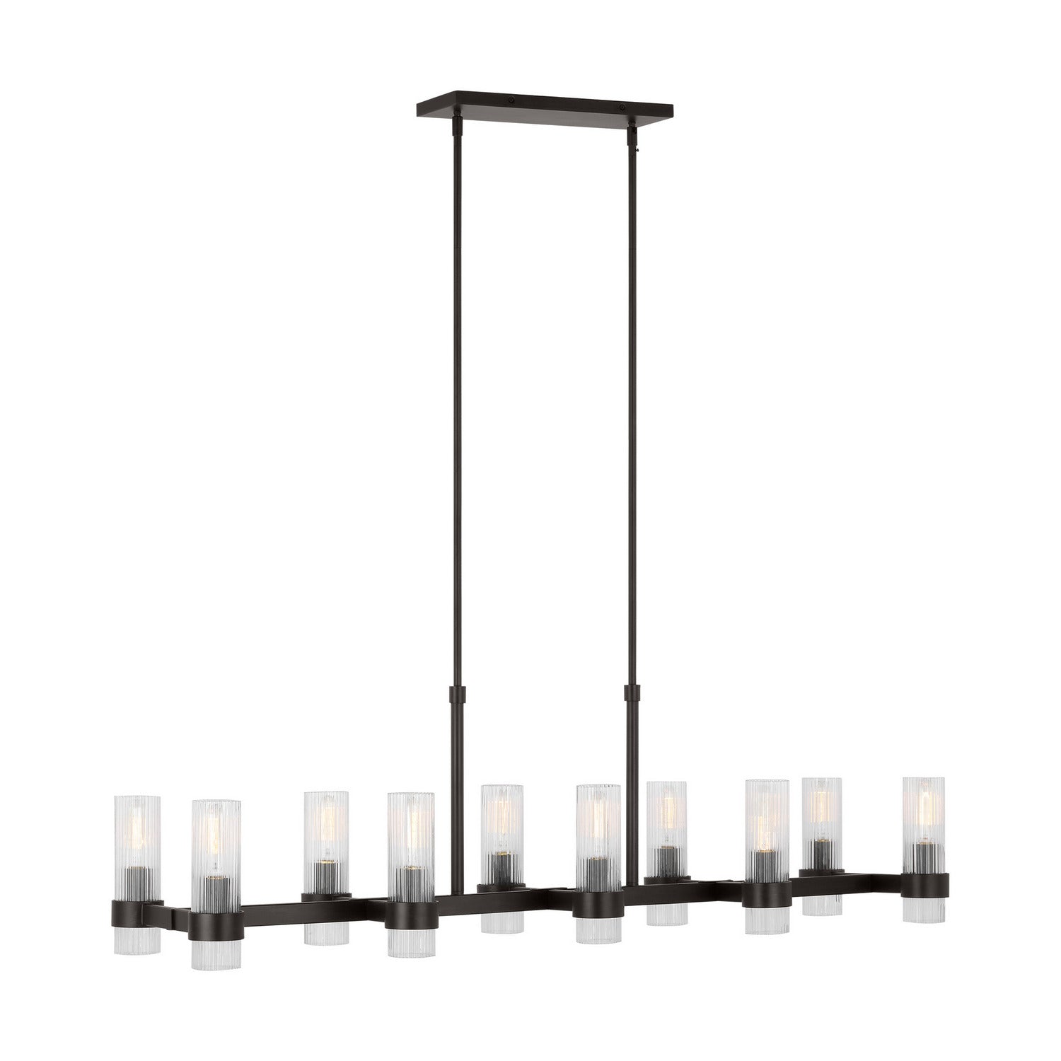 Lustre Genève à dix lumières