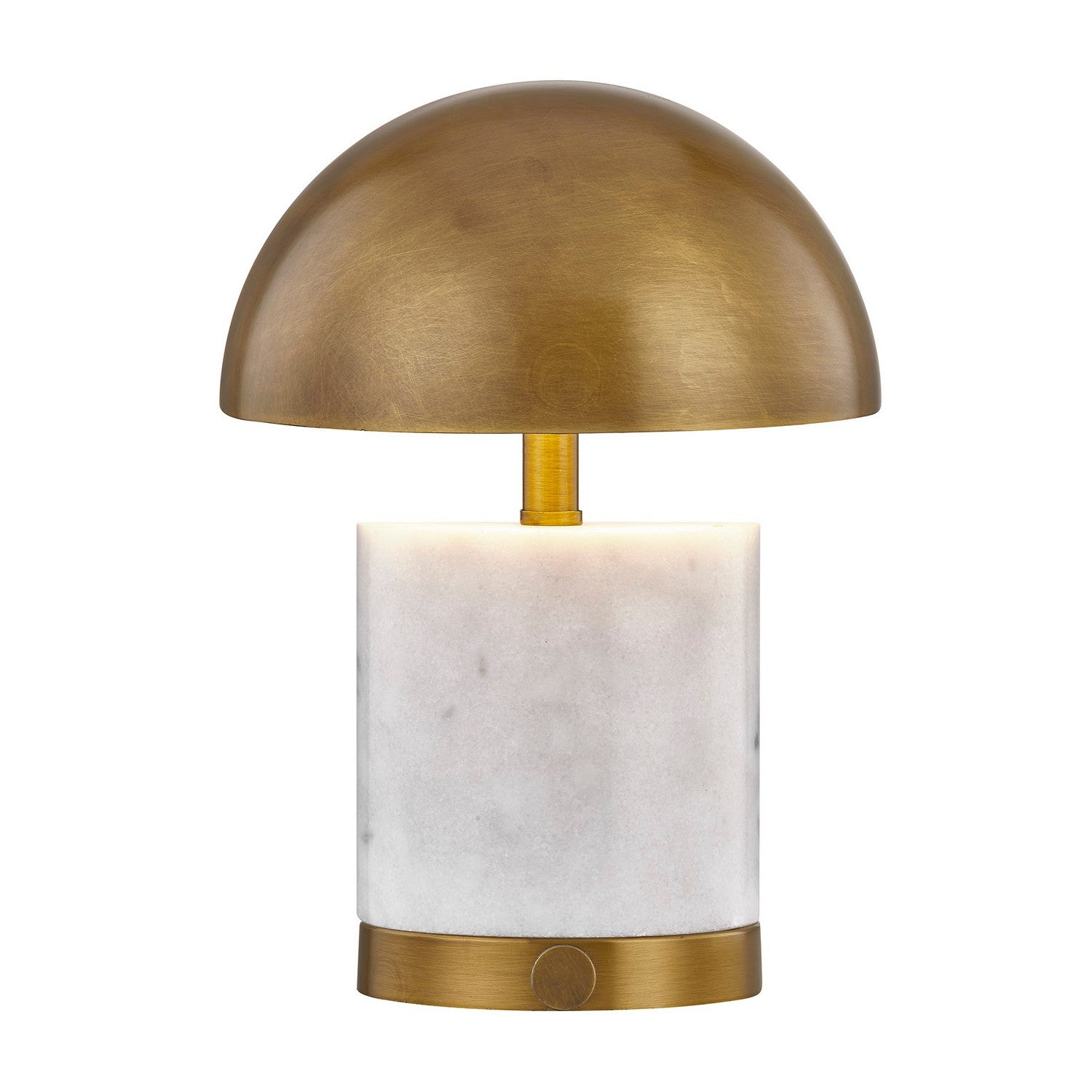 Lampe de table Cora à LED en laiton