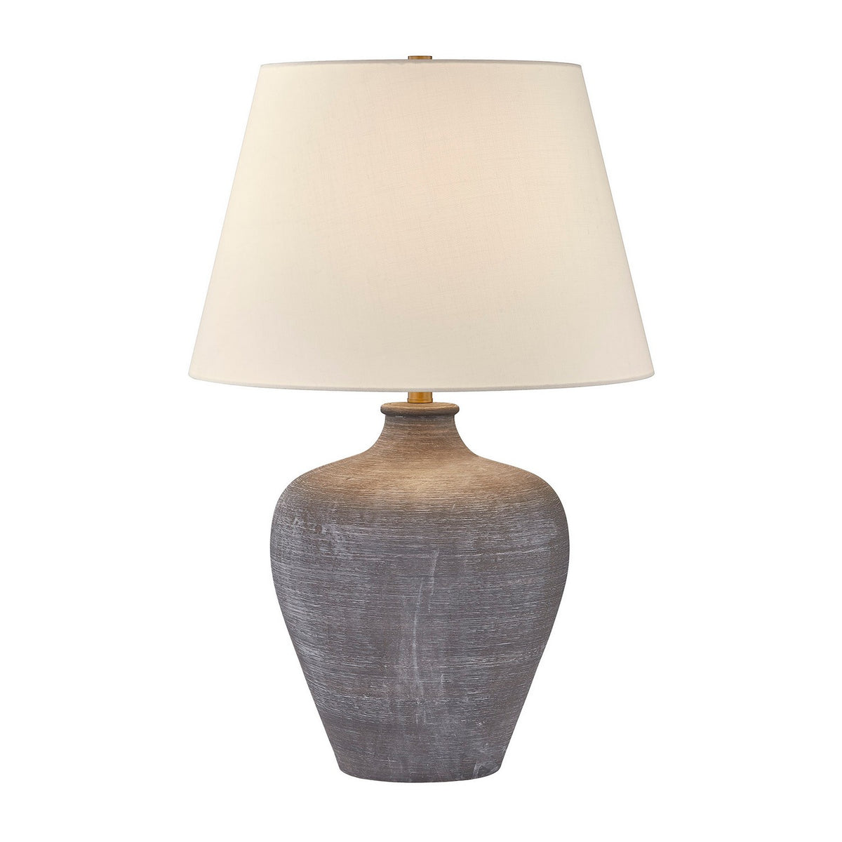 Dakota One Light Table Lamp in Gray