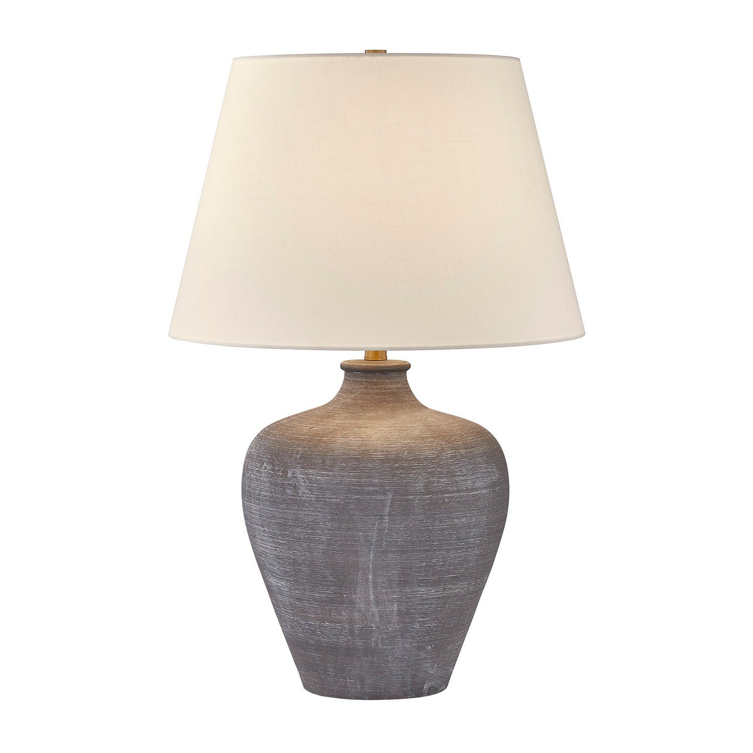 Dakota One Light Table Lamp in Gray