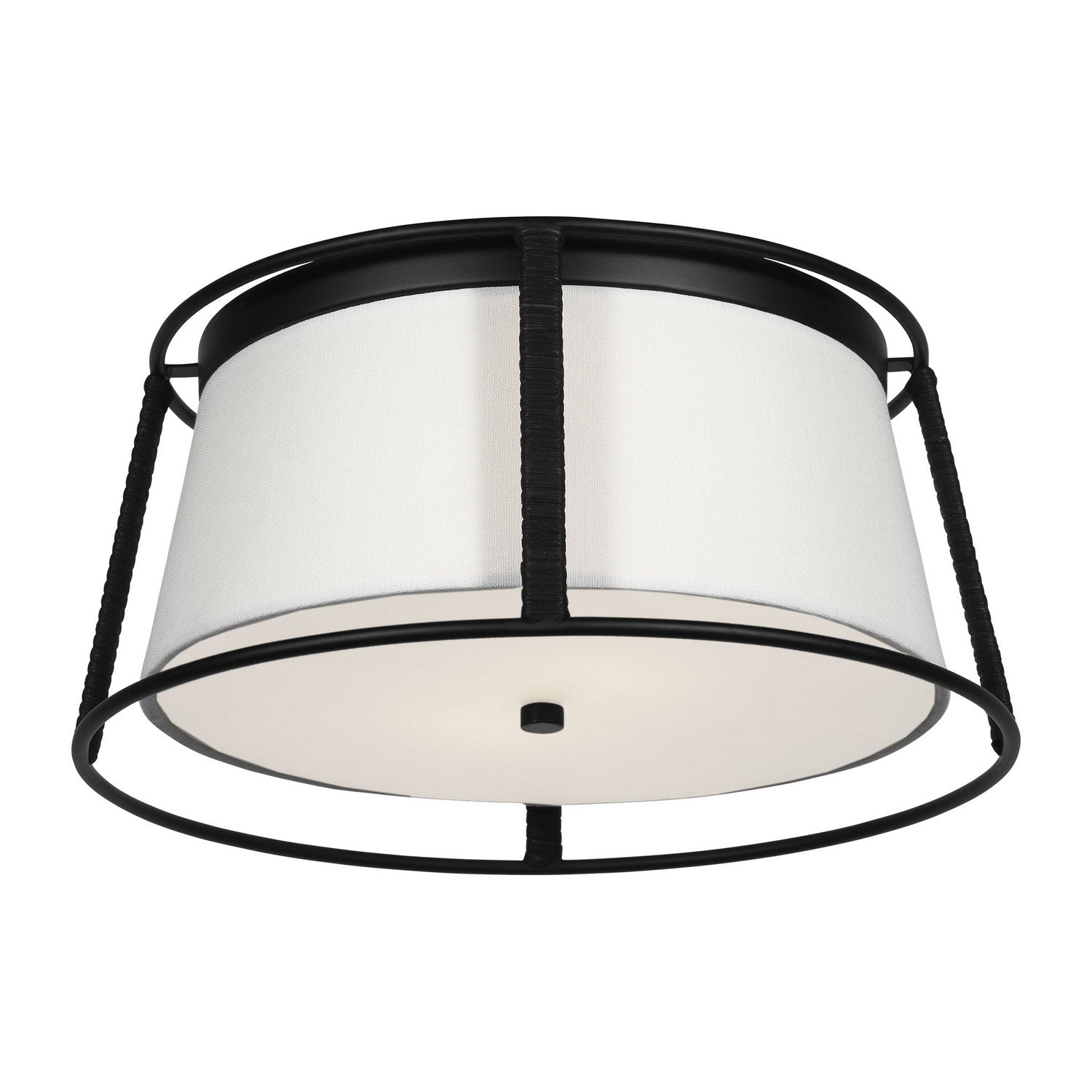 Cortes Two Light Flush Mount