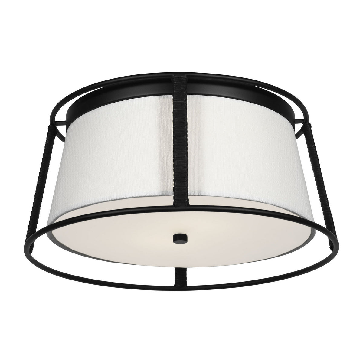 Cortes Two Light Flush Mount