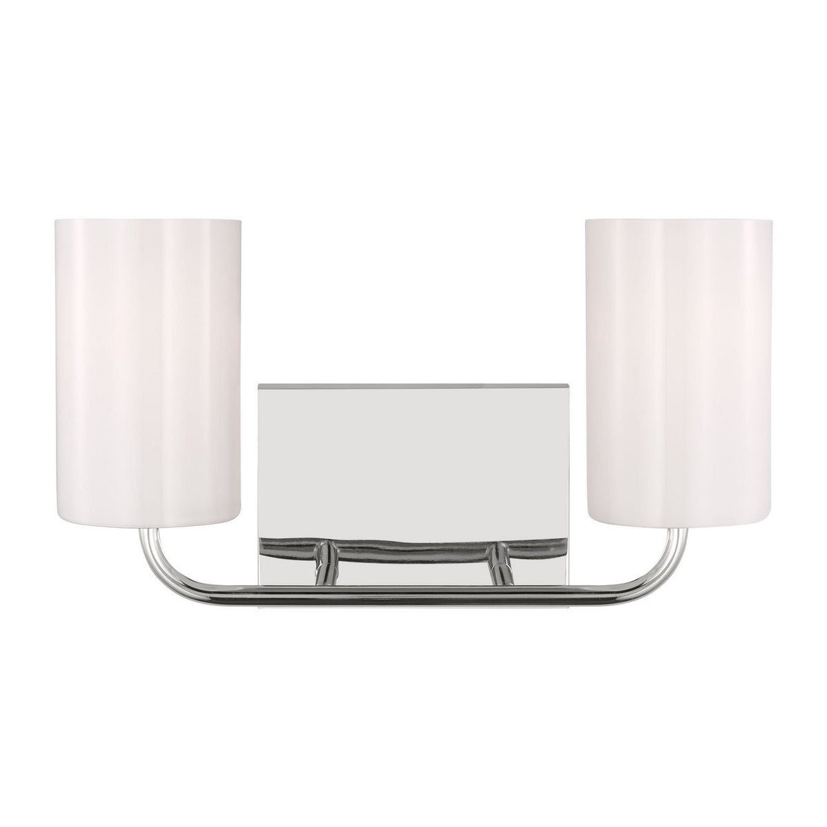 Rhett Two Light Vanity in Chrome