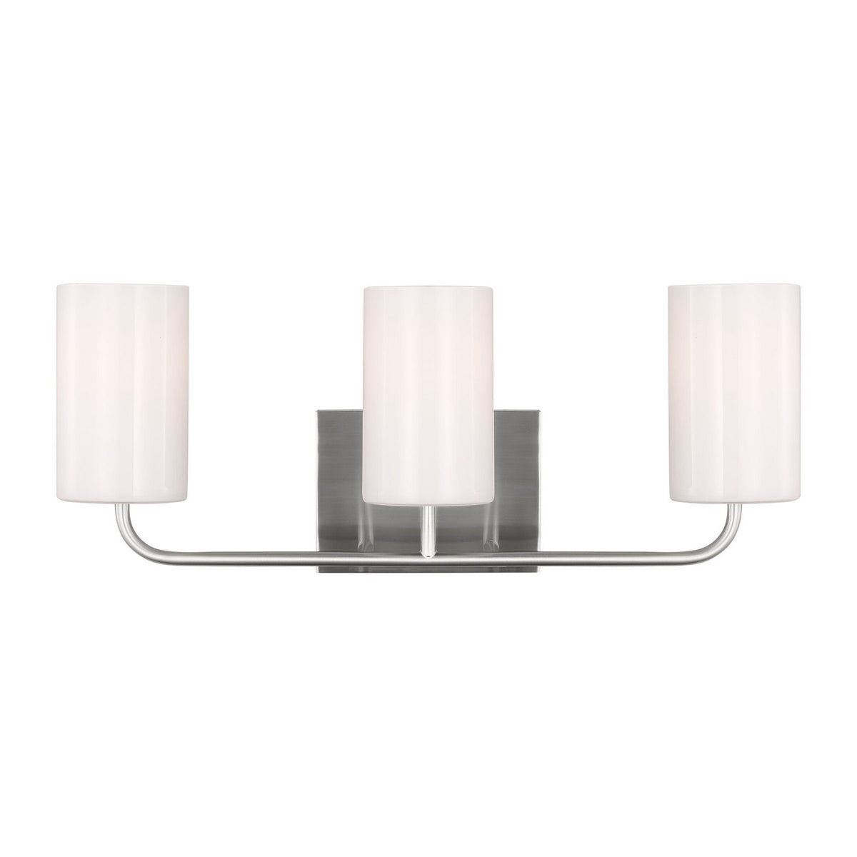 Rhett Three Light Vanity in Satin Brass