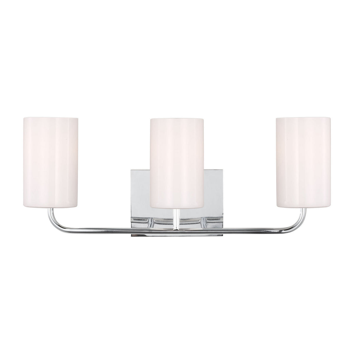 Rhett Three Light Vanity in Chrome