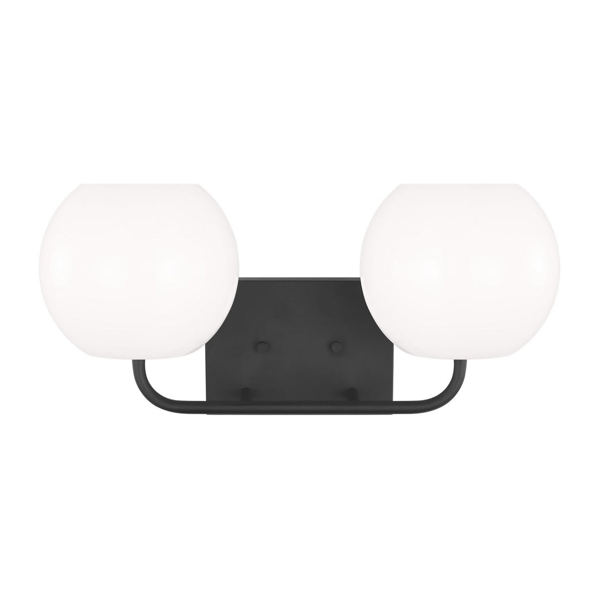 Rory Two Light Vanity in Midnight Black